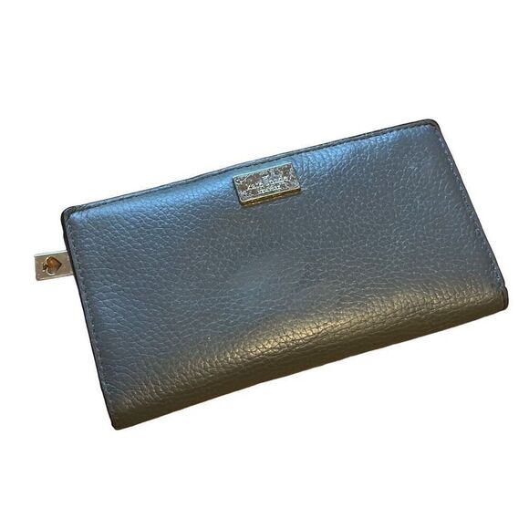Kate Spade Women's‎ Leather Snap Closure Bi-Fold Wallet - Picture 1 of 6